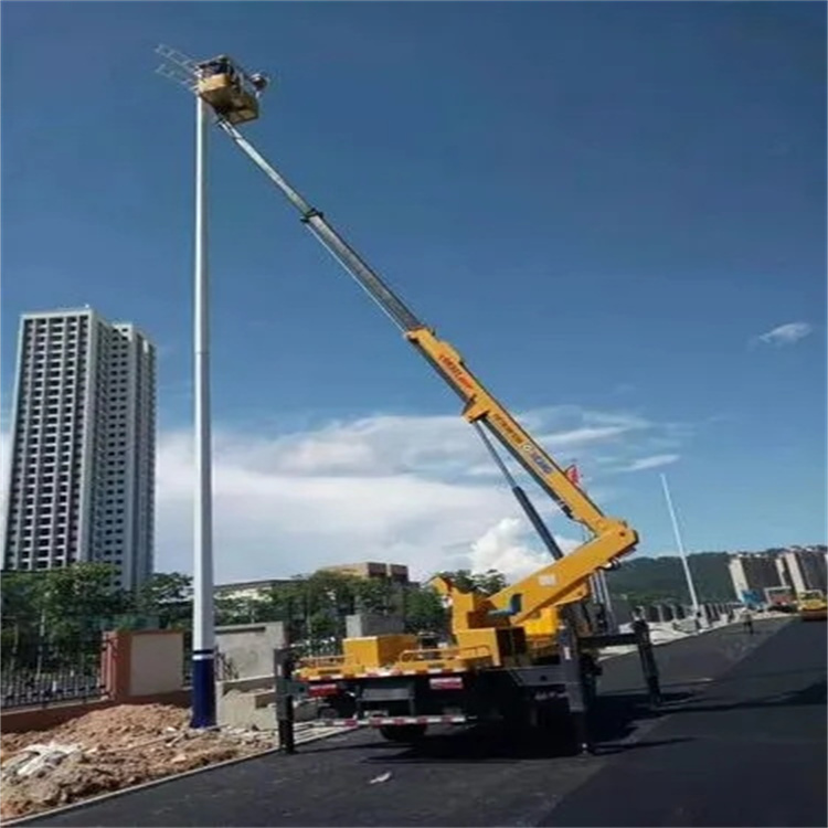 赣州赣县维修路灯的曲臂升降车出租