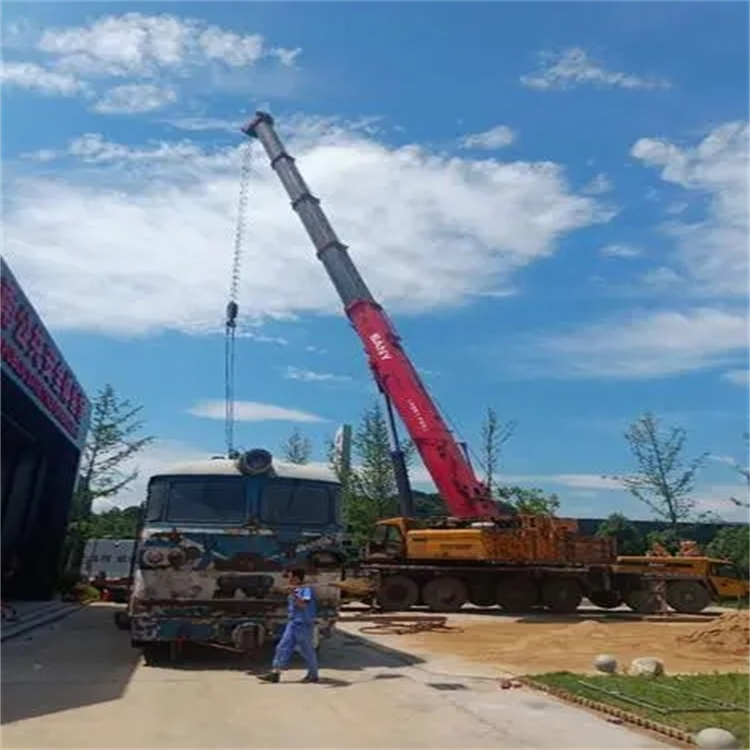 赣州赣县50吨吊车租赁电话一键获取！满足工厂搬迁、设备吊装等多种场景需求